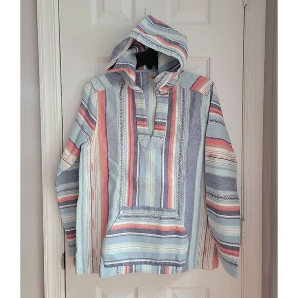 Faherty Baja Poncho Hoodie S - Picture 3 of 11